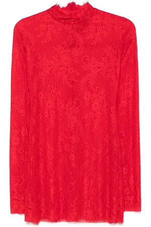 Atu Body Couture Robe en dentelle à coupe courte