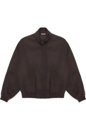 Auralee Veste bomber en flanelle