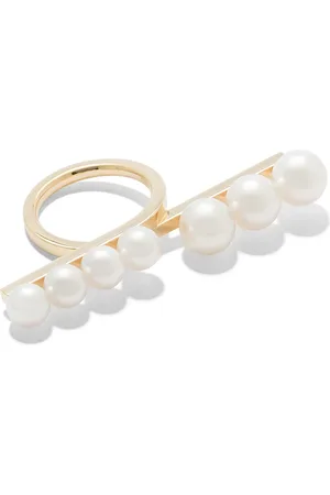 Tasaki Bague Balance en or 18ct ornée de perle