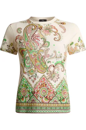 Etro T-shirt à fleurs