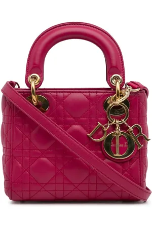 Dior Sac à bandoulière Lady Dior en peau d