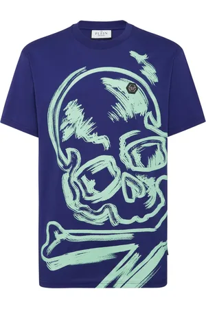 Philipp Plein T-shirt à motif tête de mort