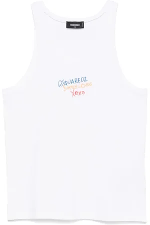 Dsquared2 Débardeur à logo brodé