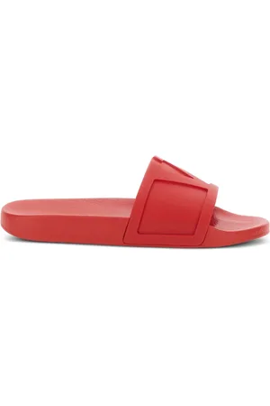 VALENTINO GARAVANI Logo-embossed slides