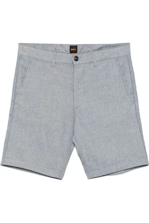 HUGO BOSS Short chino à effet chiné