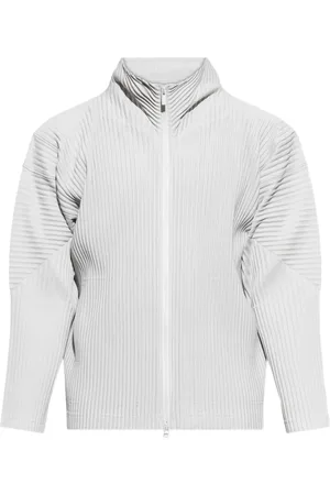 Issey Miyake Veste à design plissé