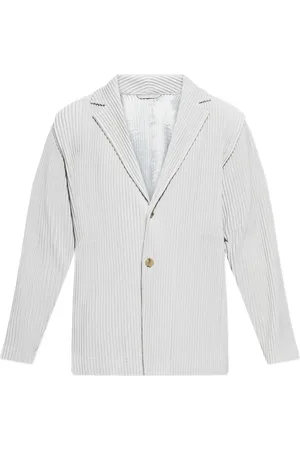 Issey Miyake Blazer plissé à simple boutonnage