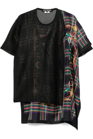 JUNYA WATANABE T-shirt à détails métallisés