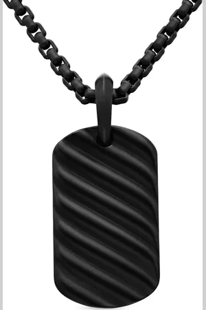 David Yurman étiquette sculptée Cable (27 mm)