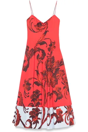 ALICE+OLIVIA Robe Isabelle à coupe mi-longue