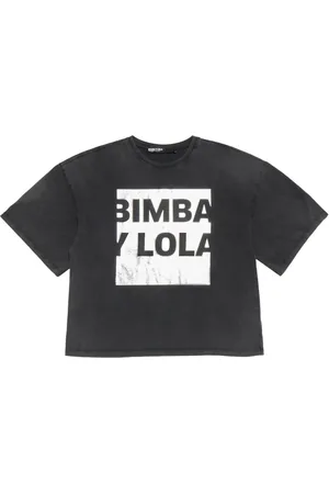Bimba y Lola T-shirt oversize à imprimé graphique