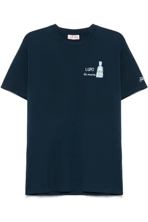 MC2 SAINT BARTH X Gin Mare t-shirt à broderie Lupo