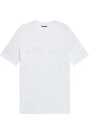 Brooks Brothers T-shirt en coton à logo brodé