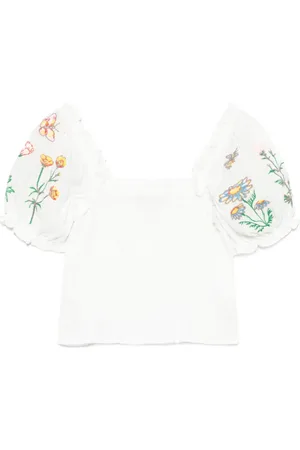 Stella McCartney Haut à broderies