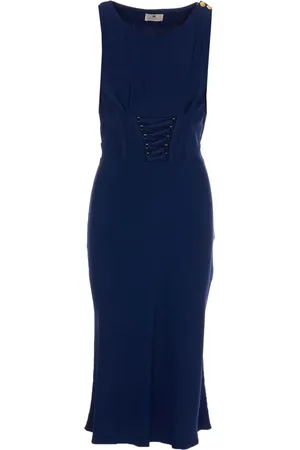 Elisabetta Franchi Robe en jersey à coupe mi-longue