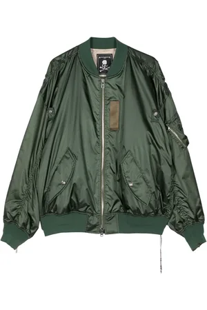 MASTERMIND Veste bomber à imprimé tête de mort