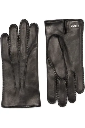 Ermenegildo Zegna Gants à plaque logo