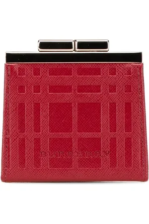 Burberry Porte-monnaie en cuir (2000-2017)