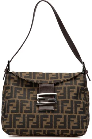 Fendi Sac porté épaule Double Flap Zucca (années 1900)