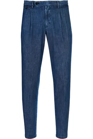 BRIGLIA Jean à taille haute et pinces