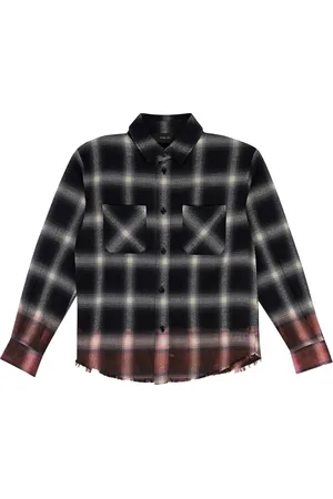AMIRI Chemise à effet délavé