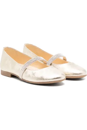 Andanines Ballerines à ornements en cristal