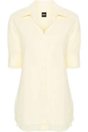 HUGO BOSS Chemise à col à biaisé