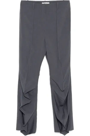 besfxxk Pantalon à effet drapé