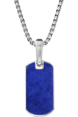 David Yurman étiquette Chevron en argent sterling (21 mm)