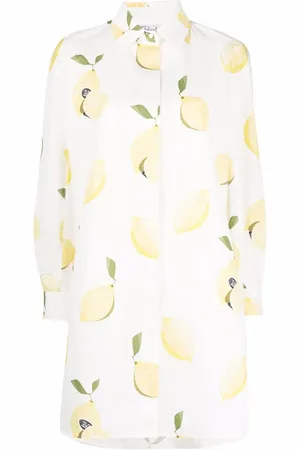 Max Mara Robe-chemise à imprimé graphique