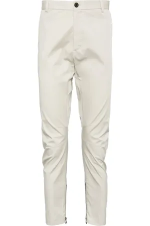 Lanvin Pantalon en coton à coupe fuselée