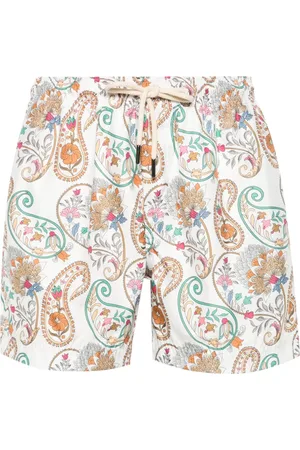 PENINSULA SWIMWEAR Short de bain à imprimé cachemire