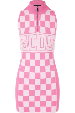 GCDS Robe courte à logo imprimé