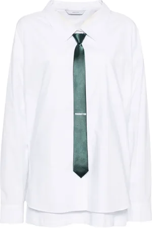 pushBUTTON Chemise en coton à manches longues