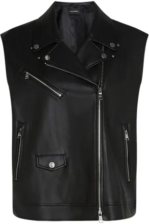 Karl Lagerfeld Gilet en cuir artificiel