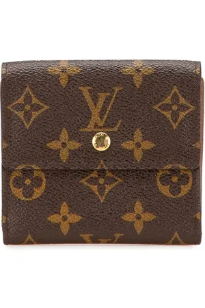 LOUIS VUITTON Petit portefeuille Elise à motif monogrammé (2011)