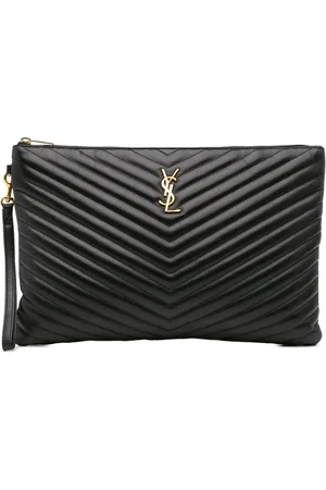 Saint Laurent Pochette à motif monogrammé (2019)