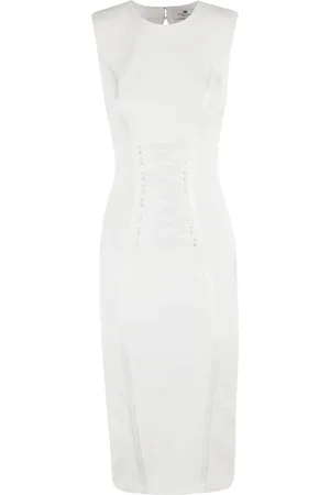 Elisabetta Franchi Robe mi-longue à dos ouvert
