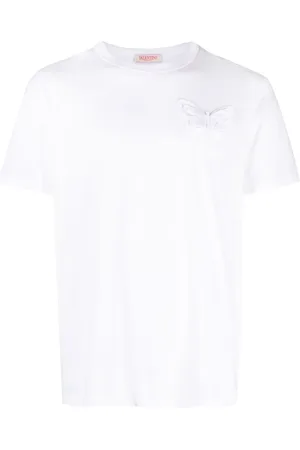 VALENTINO GARAVANI T-shirt à appliqué papillon