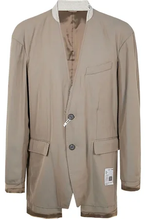 Maison Mihara Yasuhiro Blazer à simple boutonnage