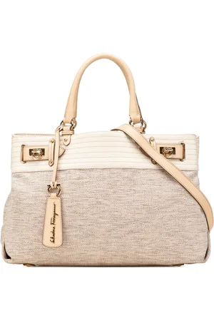 Salvatore Ferragamo Sac à bandoulière Gancini Canvas (2000-2024)
