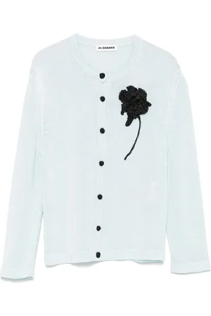Jil Sander Cardigan à fleurs