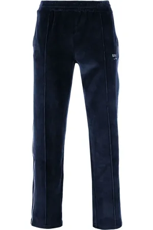 Sporty & Rich Pantalon de jogging à logo brodé