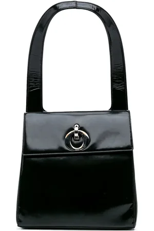 Dior Sac porté épaule à fini verni (1997)