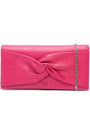 Loewe Sac à bandoulière en cuir Nappa Anagram Bow Tie with Chain (2010)