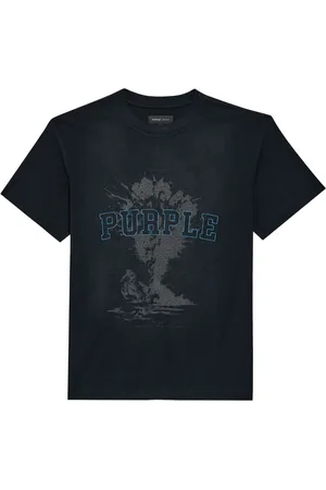 Purple Brand T-shirt en coton à logo imprimé