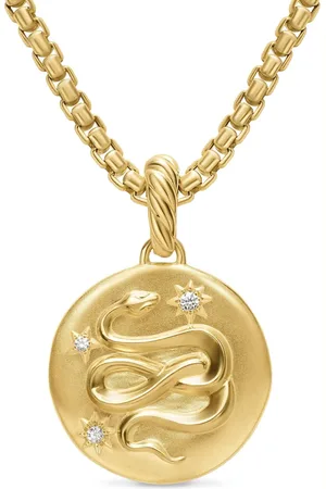 David Yurman Pendentif Snake en 18ct pavé de diamants (18,8 mm)