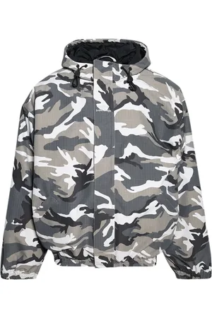 Balenciaga Veste de ski à imprimé camouflage