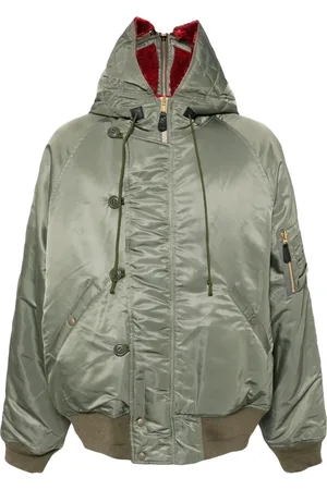 DOUBLET Veste bomber Petal Month à capuche