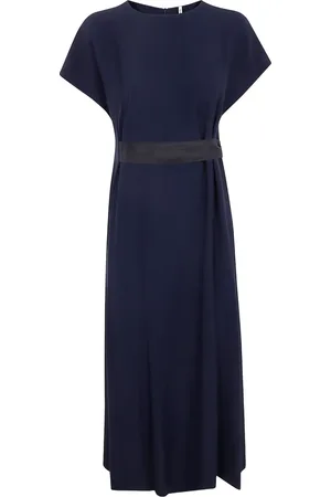 LIVIANA CONTI Robe mi-longue à taille ceinturée